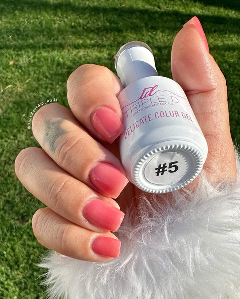 05. Fiery Coral - Delicate Gel Polish