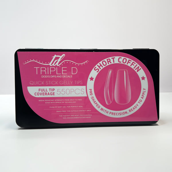 Gelly Tips - Short Coffin