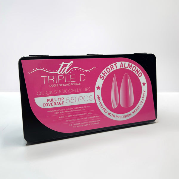 Gelly Tips - Short Almond
